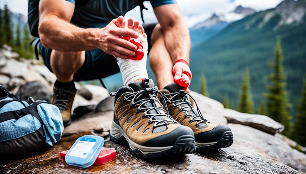 Hiking foot care