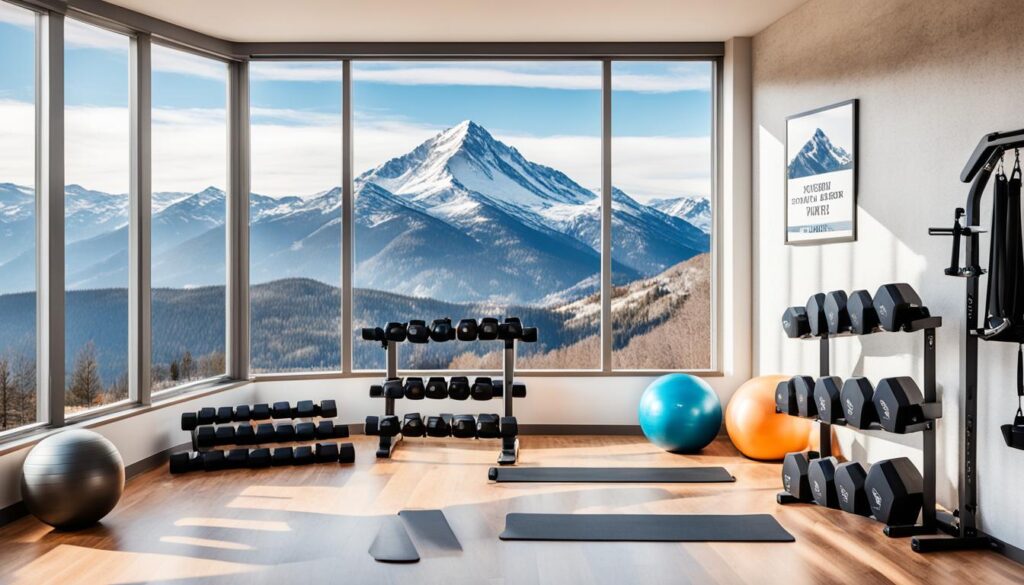 home gym for hiking training