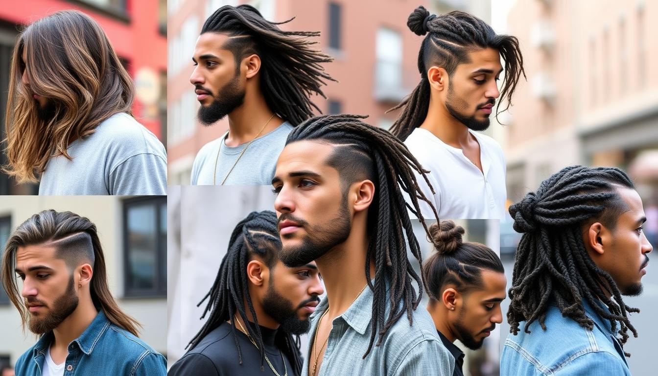 Long Hair Styles Men